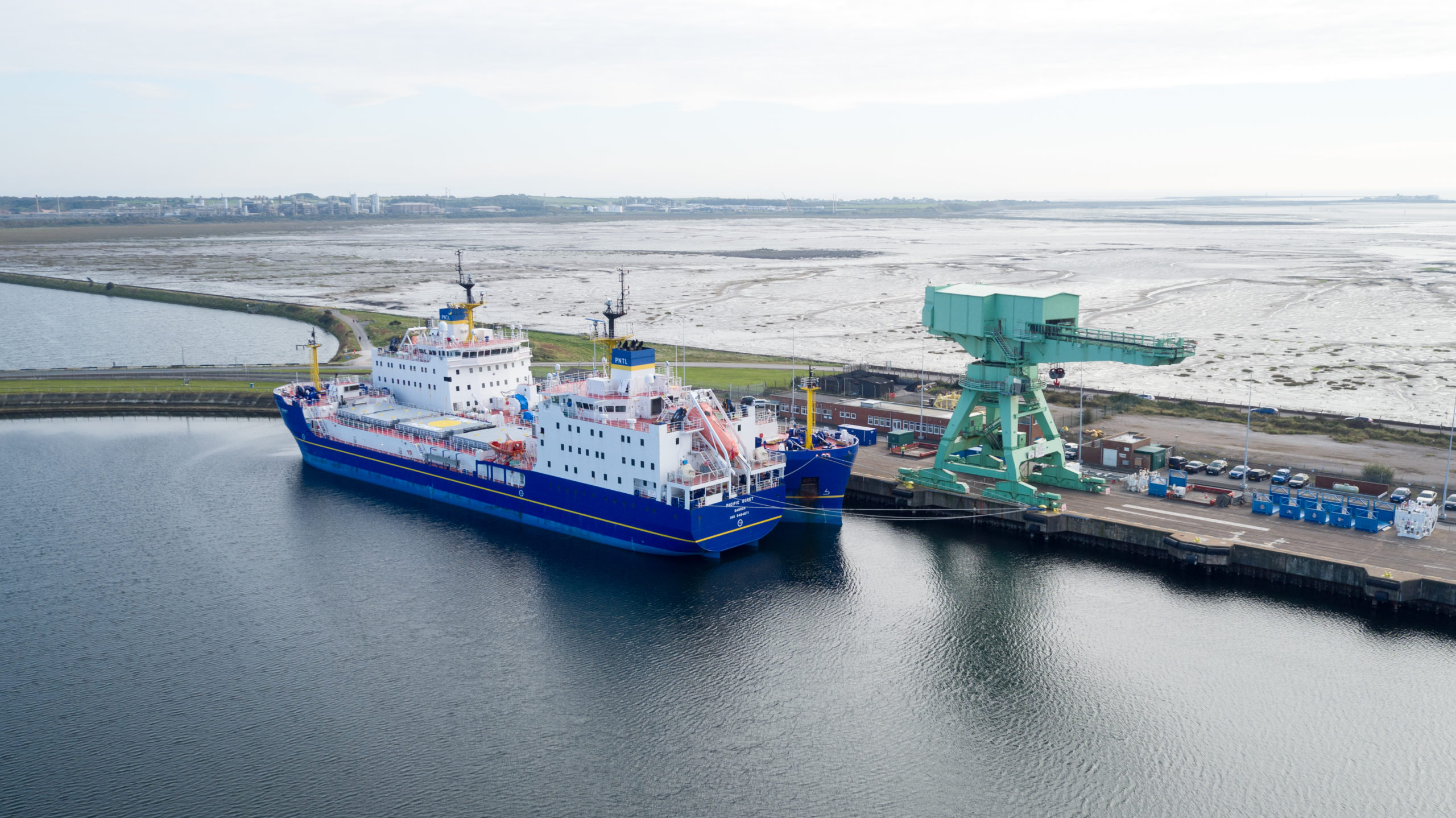 ships in BMT aerial